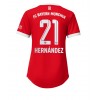 Bayern Munich Lucas Hernandez #21 Hjemmedrakt Kvinner 2022-23 Kortermet